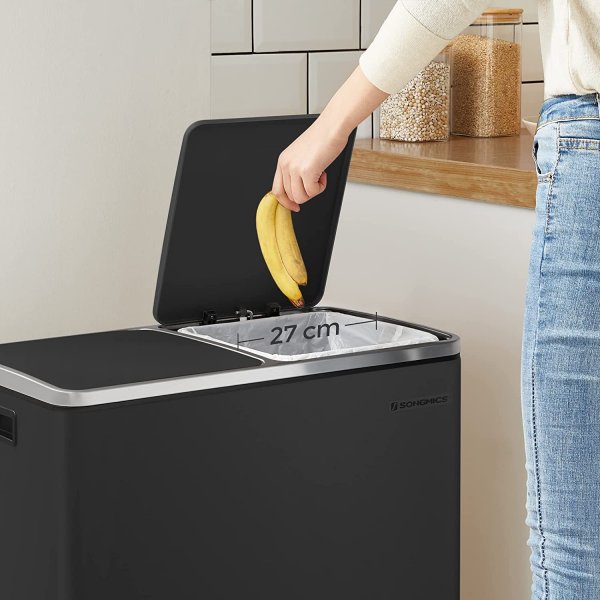 Daloa bin 60 l - Sort Daloa bin 60 l - Sort