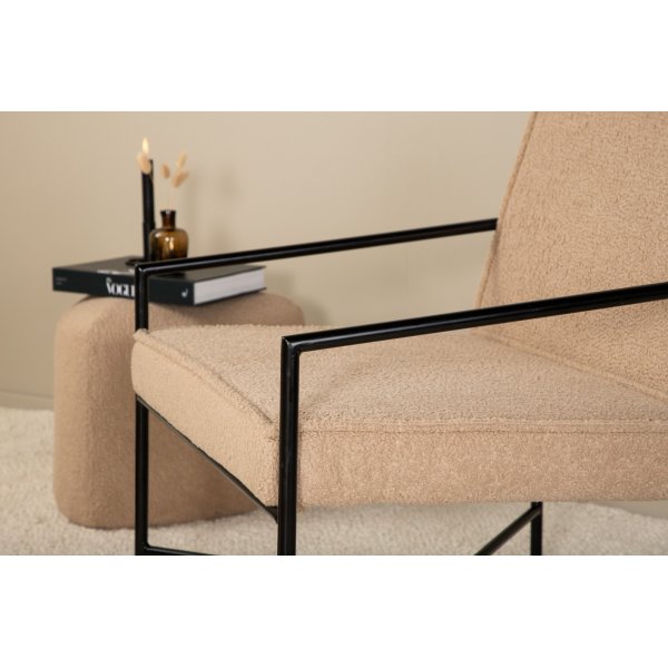 Tetra lenestol - Beige teddy