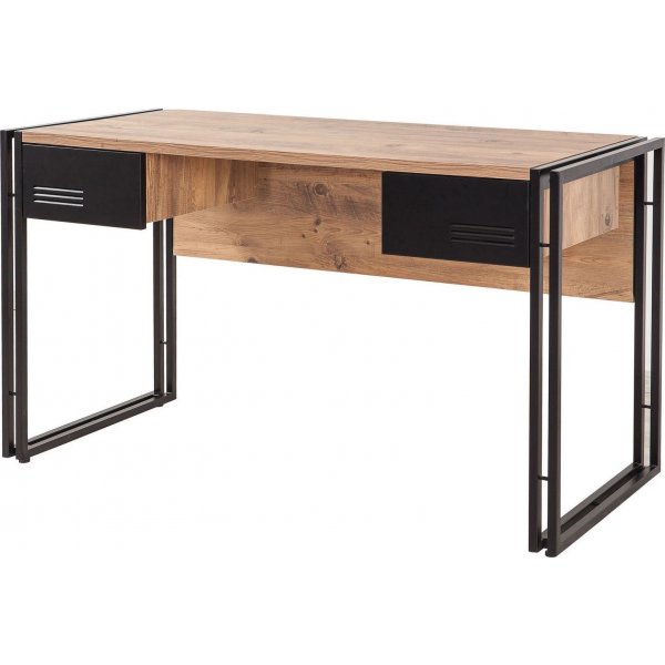 Cosmo Siesta skrivebord - Furu/svart Cosmo Siesta skrivebord - Furu/svart
