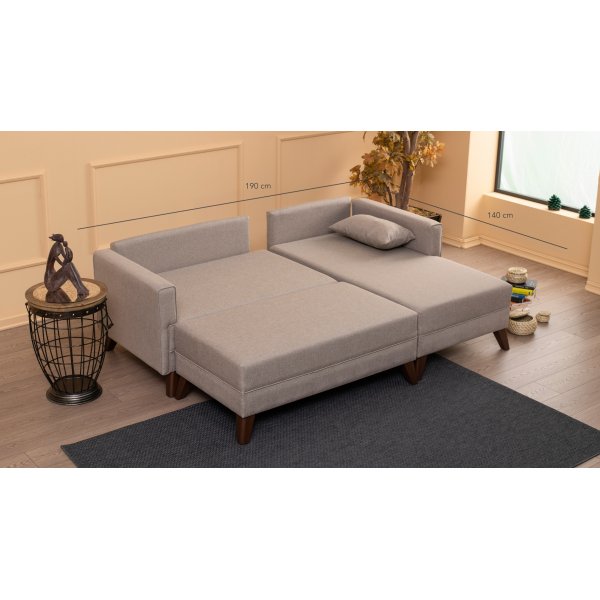 Bella divansovesofa - Cream Bella divansovesofa - Cream