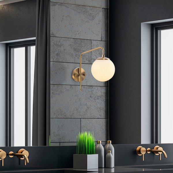 Viran vegglampe 10945 - Vintage/hvit Viran vegglampe 10945 - Vintage/hvit