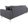 Lido 3-seters sofa - Mrkegr