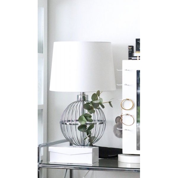 Bordlampe Monaco - Krom