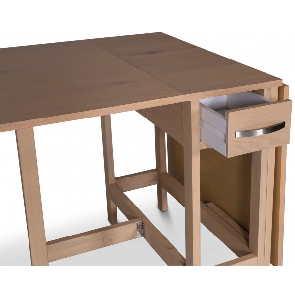 Fårö klaffbord - lett eikefiner + Møbelføtter Fårö klaffbord - lett eikefiner + Møbelføtter