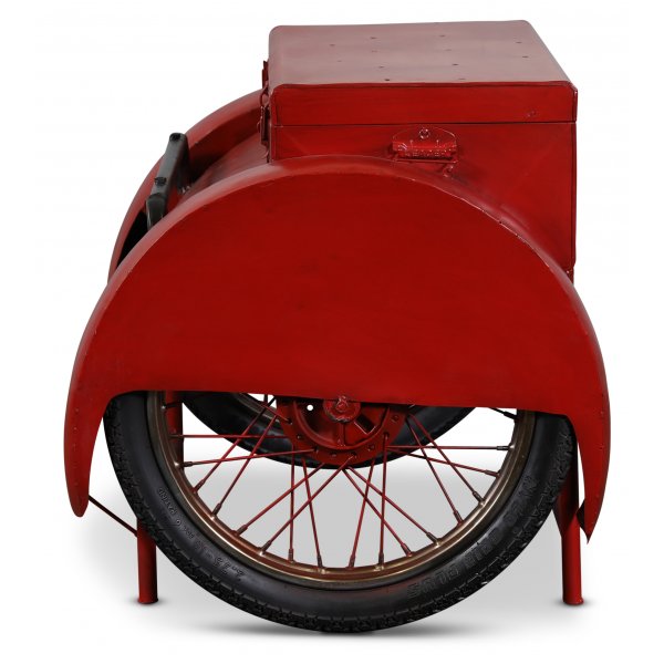 Barvogn - Rød metall Barvogn - Rød metall
