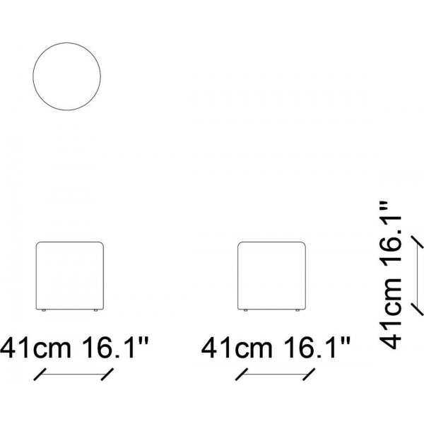 Ada puff - Krem Ada puff - Krem