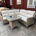 Kundebilde Denver hj�rnegruppe i kunstrotting 4 sitteplasser - Naturfarget