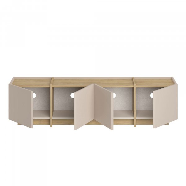 TV-stativ Lorensa 180 cm - Safir Eik