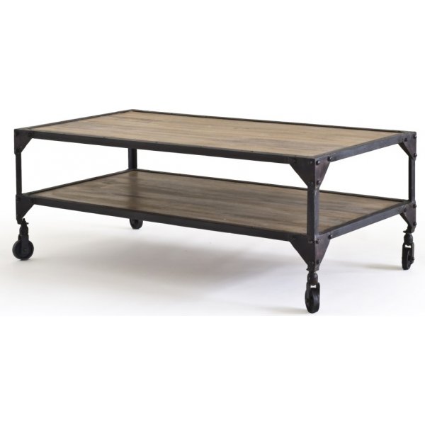Bombay vintage Sofabord 120x60 cm + Treolje til mbler