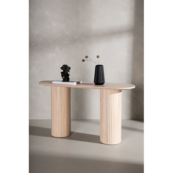 Bianca konsollbord 130 x 40 cm - Whitewash Bianca konsollbord 130 x 40 cm - Whitewash