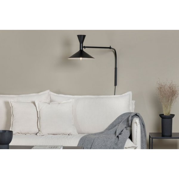 Strängnäs vegglampe - Svart Strängnäs vegglampe - Svart