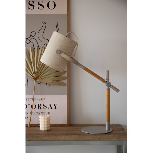 Ruff bordlampe - Beige