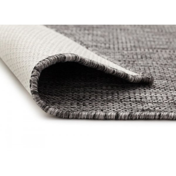 Flatvevd teppe Sandby Stjerne - Grå/svart Flatvevd teppe Sandby Stjerne - Grå/svart