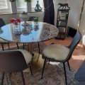 Kundebilde Madrid stol - Svart/brun