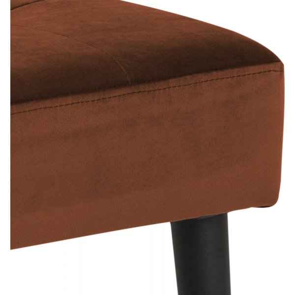 Glory benk 95 cm - Oransje Glory benk 95 cm - Oransje