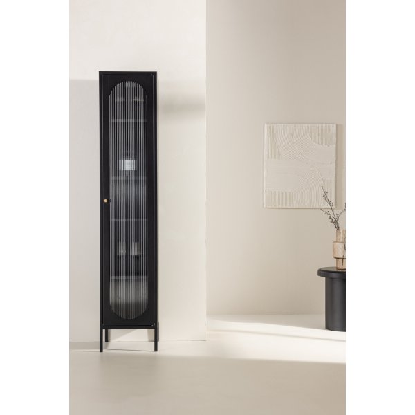 Cali vitrineskap - Sort Cali vitrineskap - Sort