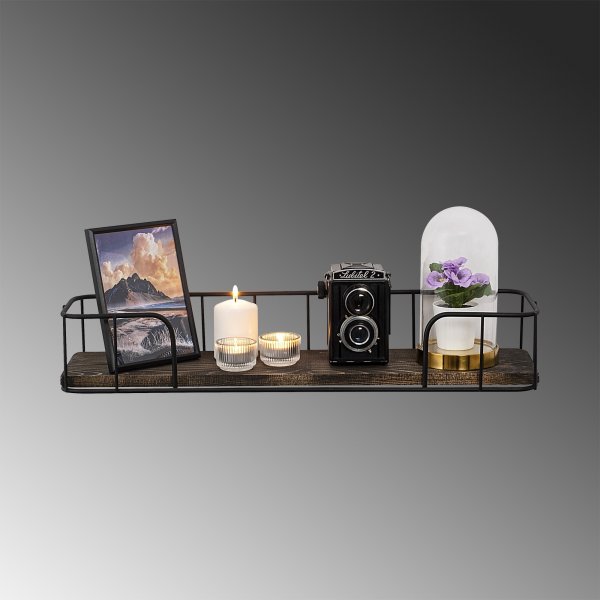 Syringa vegghylle - Sort/natur Syringa vegghylle - Sort/natur