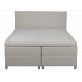 Accent boksseng med oppbevaring - 160 x 200 cm - Beige