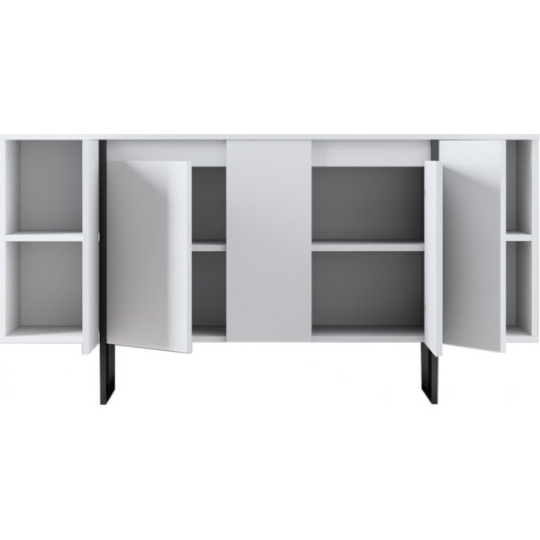 Lux skjenk Hvit/sort Lux skjenk Hvit/sort