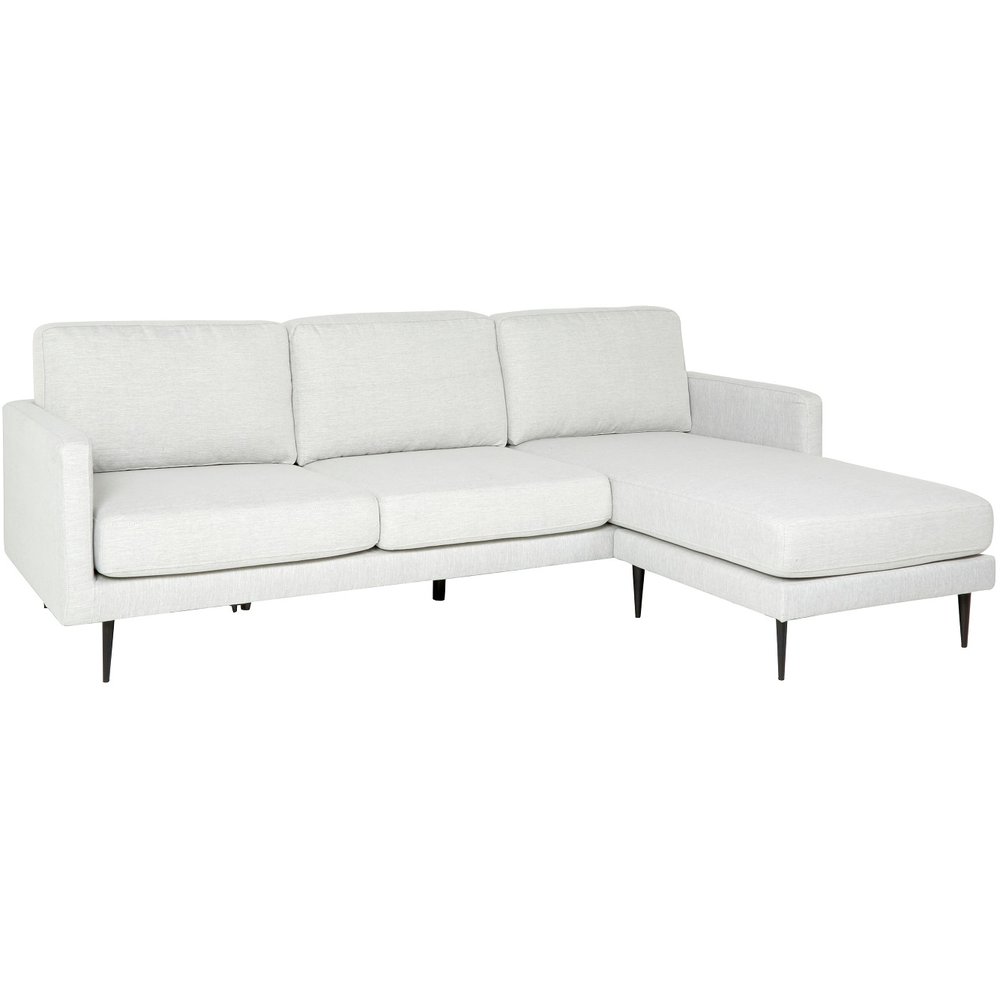 Canberra sofa med vendbar divan Lysegrå 22995 NOK Trendrom.no