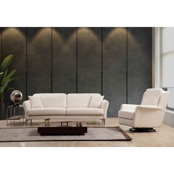 Costor 3-seters sofa - Hvit Costor 3-seters sofa - Hvit