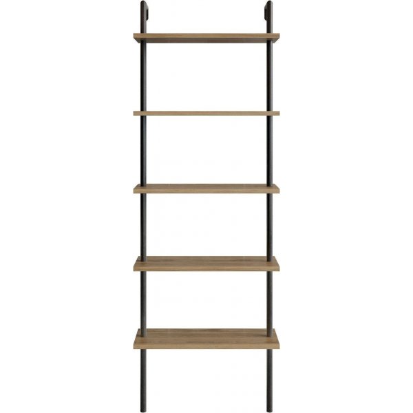 Paula bokhylle - Valntt/svart