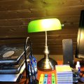 Kundebilde Bankers Bordlampe - 42 Oksyd/Grønn: Fornøyd med god og robust...