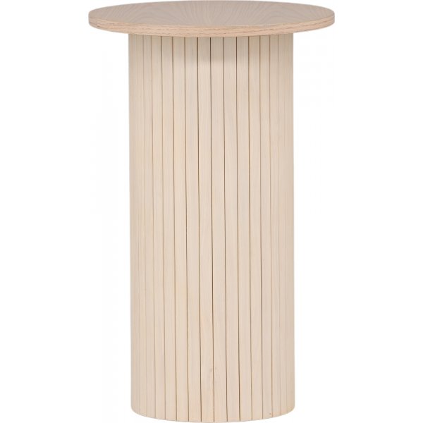 Bianca sidebord Ø40 cm - Whitewash Bianca sidebord Ø40 cm - Whitewash