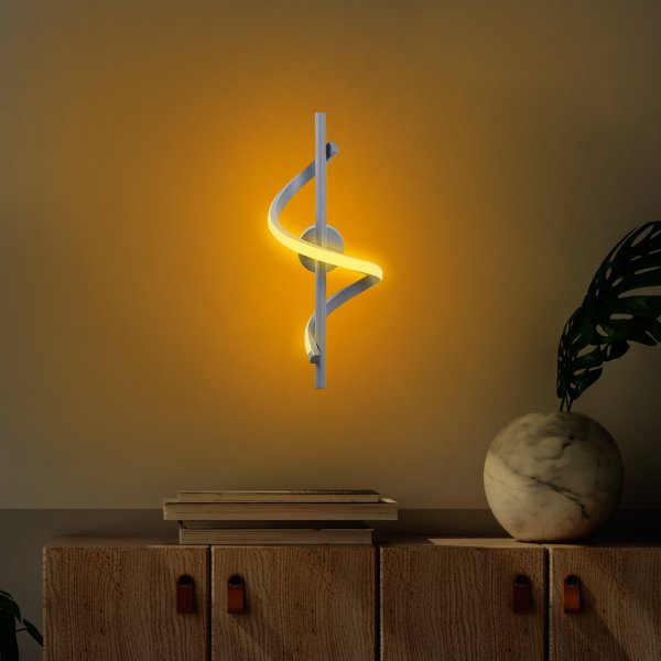 Makena vegglampe - Grå Makena vegglampe - Grå