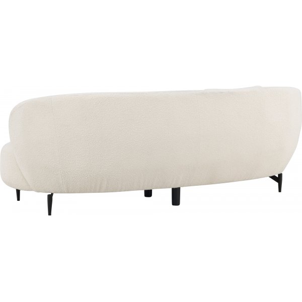 Luna 3-seters sofa - Sort/Hvit Luna 3-seters sofa - Sort/Hvit
