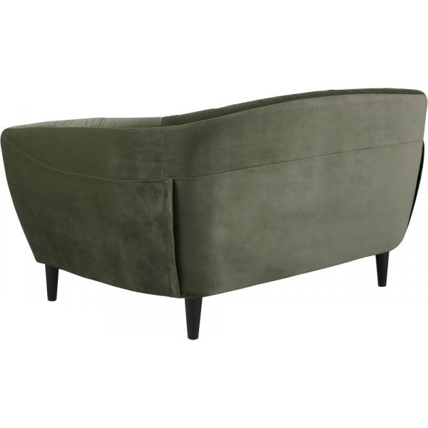 Felicia 2-seter sofa - Skogsgr�nn (Fl�yel)