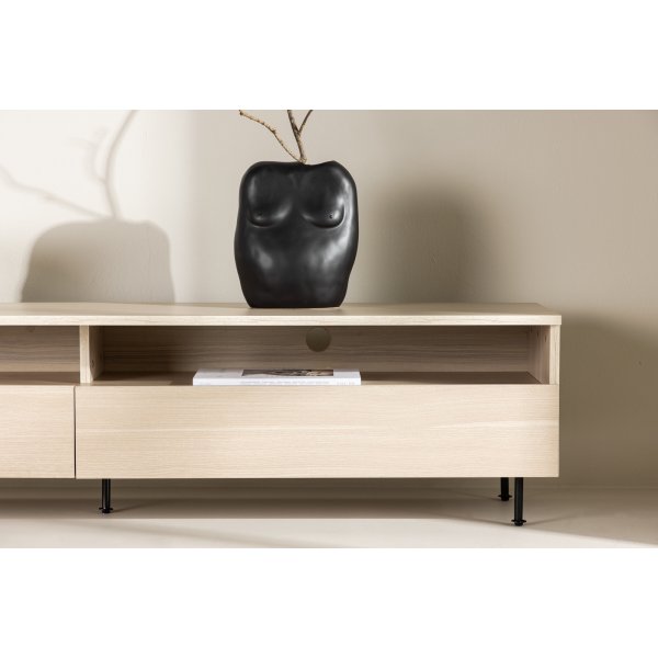 Navarra TV-stativ - Hvitvasket Navarra TV-stativ - Hvitvasket