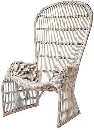 Riviera lenestol - Hvit rotting Riviera lenestol - Hvit rotting