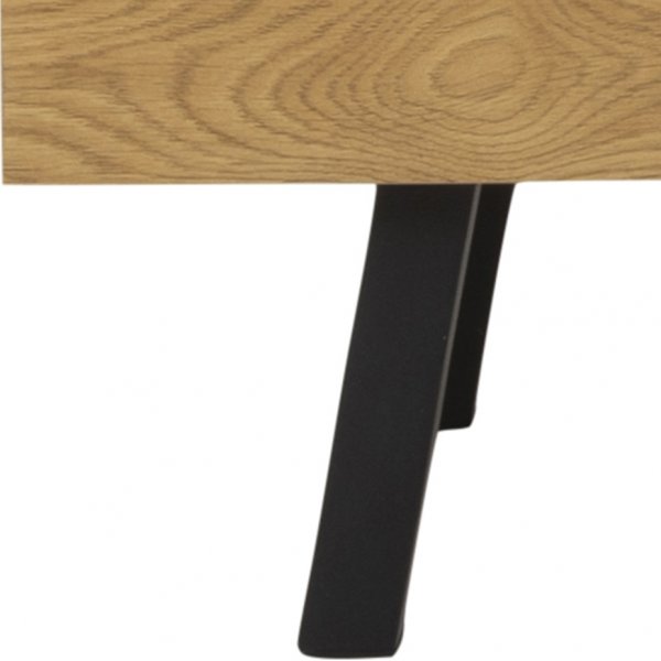 Mallow skap - Eik/sort Mallow skap - Eik/sort