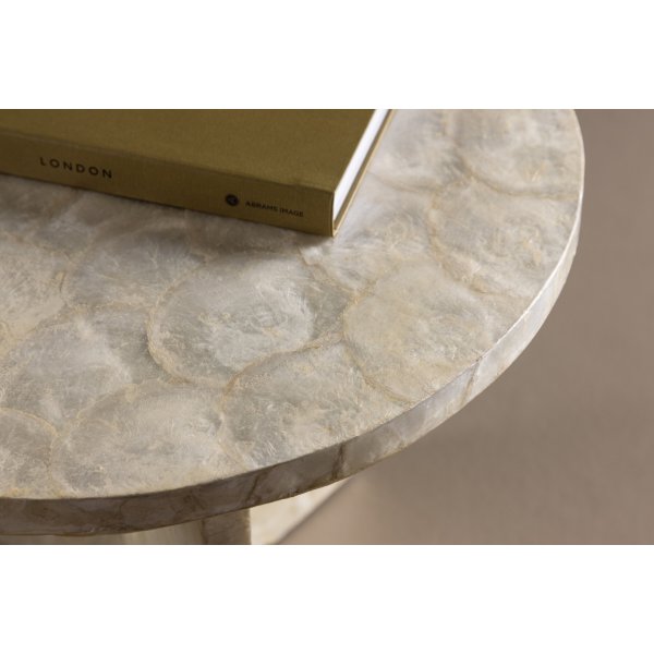 Smögen sofabord Ø40 cm - Lys grå Smögen sofabord Ø40 cm - Lys grå