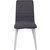 Aniyah stol - Mørk grå/hvit lakk