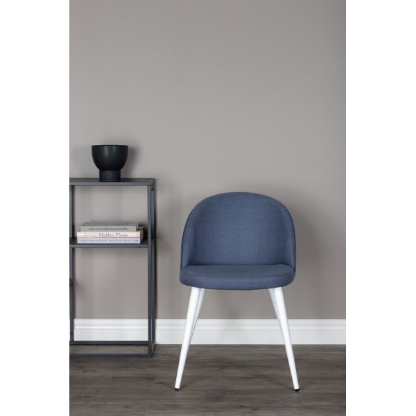 Alice spisestol - Blå/hvit Alice spisestol - Blå/hvit
