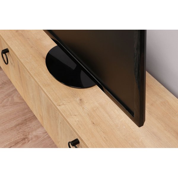 Norfolk mediebenk - Eik