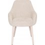 Theo spisestol - Beige/eik
