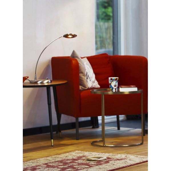 Bordlampe Moto - St�l/krom