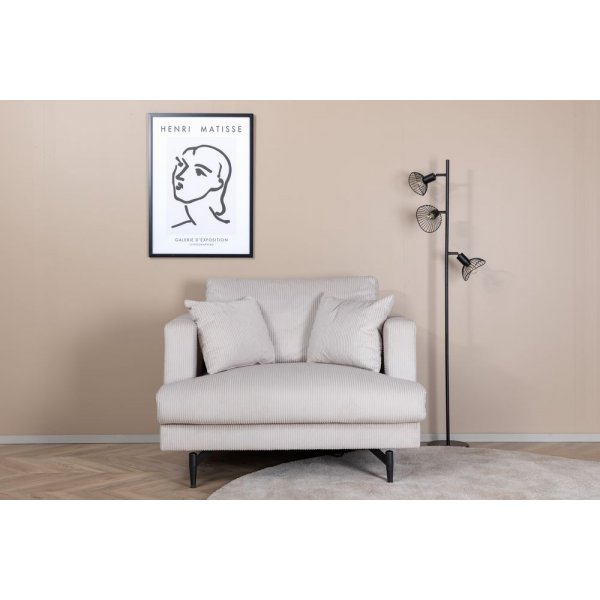 Safir lenestol - Beige manchester + Flekkfjerner for mbler