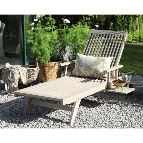 Saltö solstol i grå teak Saltö solstol i grå teak