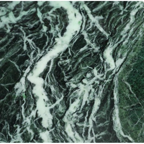 Bordplate 75x75 cm - Grnn marmor