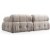 Petite 2-seters sofa - Cream