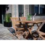 Oviedo spisebord - Teak - 120x80x75