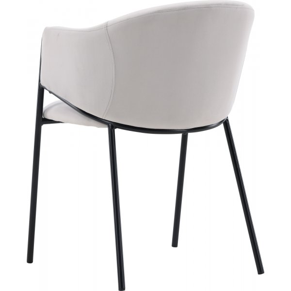 Evelina spisestuestol - Gr flyel