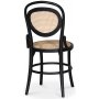 Sintorp spisegruppe, rundt spisebord 115 cm inkludert 4 stk. Alicia stoler i byd tre  Brown marmor (Laminat)