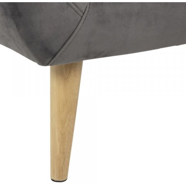 Doria lenestol - Mørkegrå Doria lenestol - Mørkegrå