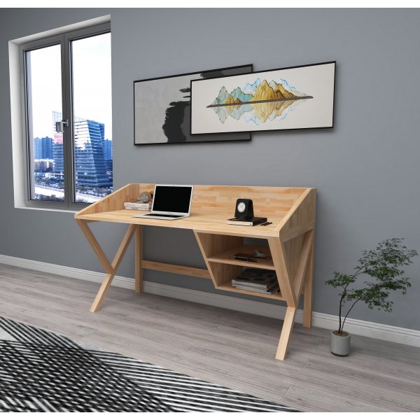 Sibylla skrivebord - Furu