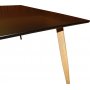 Bridge spisebord, 180 cm - Svart/eik